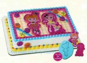 Lalaloopsy Birthday Cake on Lalaloopsy  Let S Bake  Cake Decorating Kit Topper Decoration Birthday