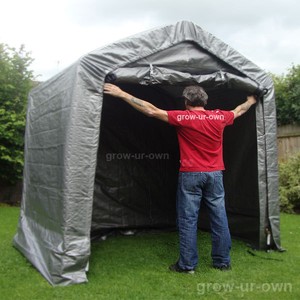  MOTOR BIKE FOLDING COVER STORAGE SHED OUTDOOR TENT GARAGE BARN | eBay