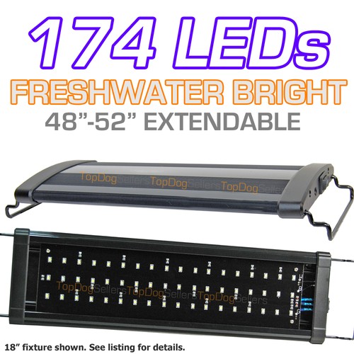 2 Pack EVO 18" 1700 LED Aquarium Light Marine Coral Reef Cichlid Lunar