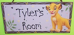 Kids Nursery Bedding Room on Baby Kids Personalized Sign Room Nursery Crib Bedding Wall Art   Ebay