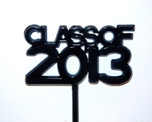 Birthday Cakes Delivery on 72 Class Of 2013 Graduation Party Supply Cupcake Picks Cake Decoration
