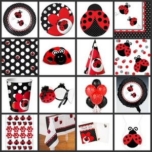 Ladybug Birthday Party Supplies on Ladybug Fancy Birthday Party Supplies You Pick Set Kit Favors Plates