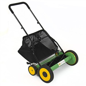 Lawn Mower 20 inch Classic Hand Push Reel W/ Grass Catcher 6 Adjustable Height 20 inch