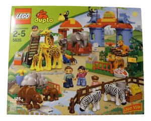Lego Duplo  City  on Lego Duplo Ville Big City Zoo 5635   Ebay