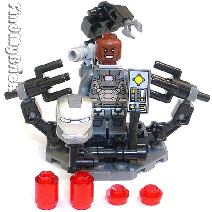 war machine iron man lego