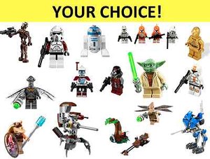 Lego Star Wars Mini Kits on Lego Star Wars Mini Figures Your Choice Jedi Arc Clone Storm Trooper
