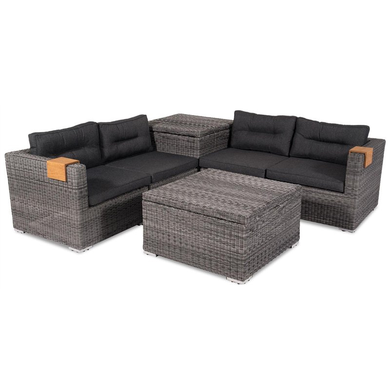Gartenlounge Rattan Rund sdatec.com
