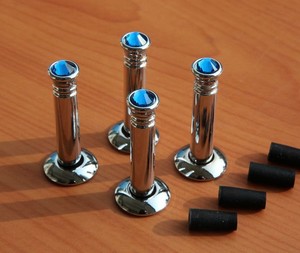 Mercedes benz amg chrome door lock pins #2