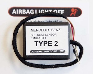 Mercedes passenger seat srs sensor #5