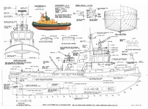 Pilot boat plans model | Roters