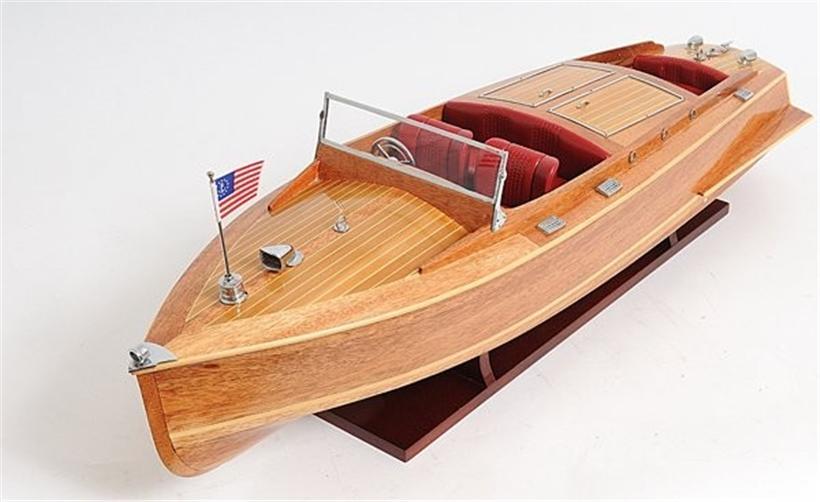 CHRIS CRAFT HOLIDAY WOODEN SPEED BOAT MODEL 26 4 | eBay