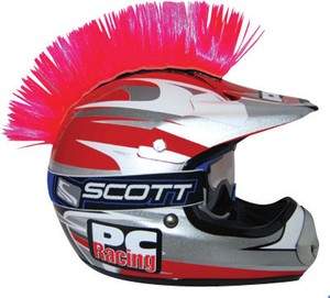 best rated street bike helmets on Motorcycle Quad ATV Dirt Street Bike Helmet Mohawk Pink | eBay