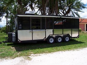 Bbq Concession Trailer