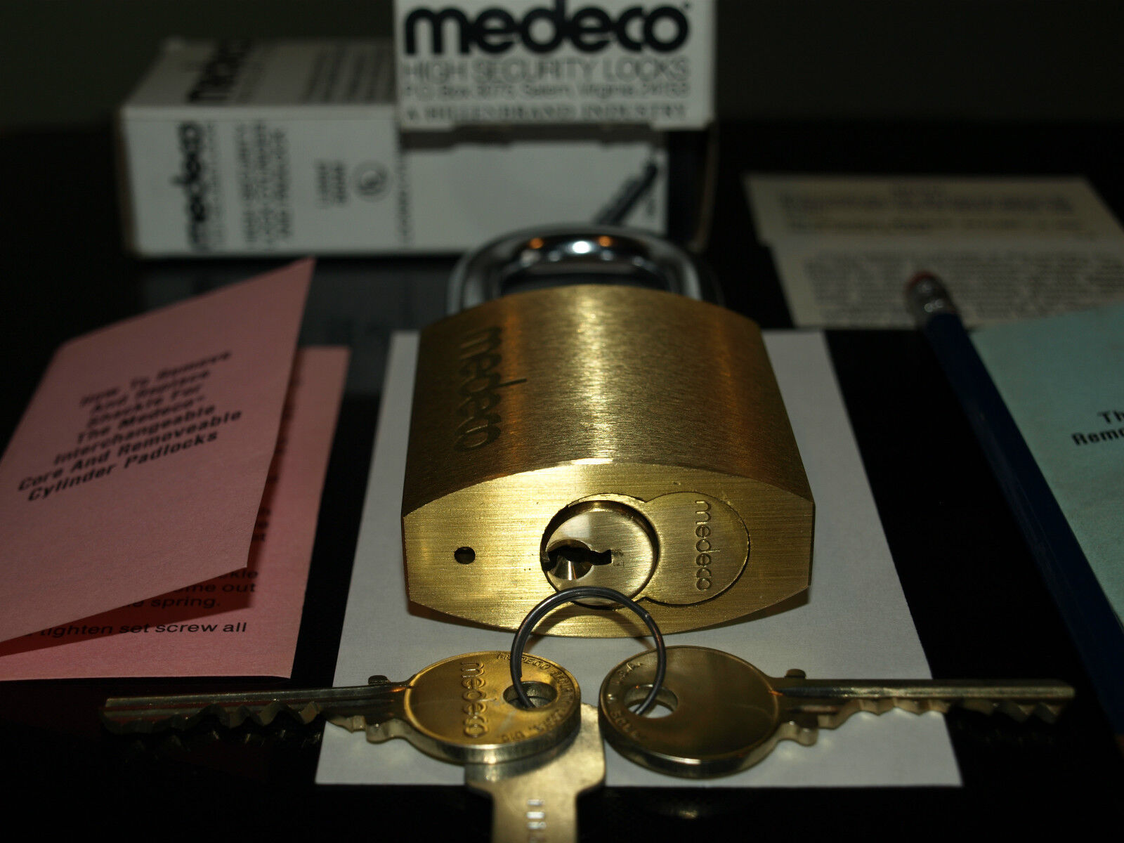 Medeco Keyway Chart