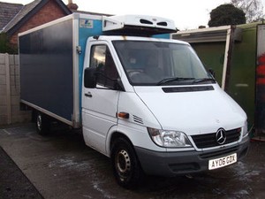 Mercedes Benz Diesel on Mercedes Benz Sprinter Diesel Van Chassis Fridge   Ebay