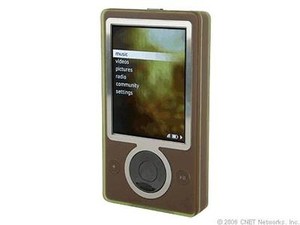 zune 30 brown