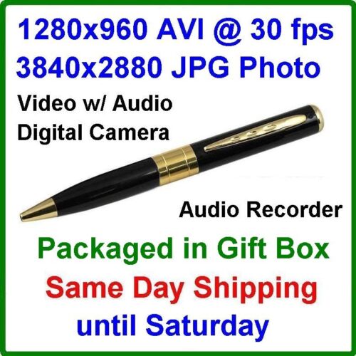 Mini Spy Pen HD Video Hidden DVR Camera, Camcorder, Recorder 1280x960 Cam in Consumer Electronics, Gadgets & Other Electronics, Surveillance Gadgets | eBay