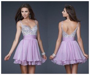 ... -Backless-Chiffon-Cocktail-Party-Dresses-Short-Prom-Gowns-Size-0-18