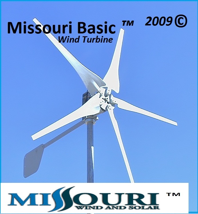  basic Wind turbine KIT 12 volt 5 blade 500 watt wind turbine generator