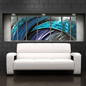 Home Decorating on Metal Wall Sculpture Art Work Contemporary Painting Home Decor   Ebay