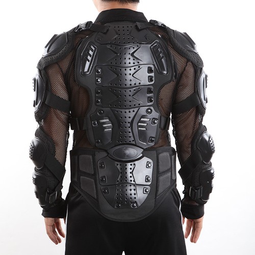 
                                Motorcycle Motorcross Racing Body Armor Protective Jacket Spine Back Gear New