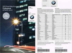Dvd bmw road map europe professional update 2010 #5