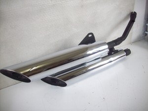 Honda vf 750 c magna auspuff #7