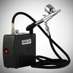 Airbrush Makeup  on New Airbrush Kit Compressor Nail Art Tattoo Dual Action Spray Air