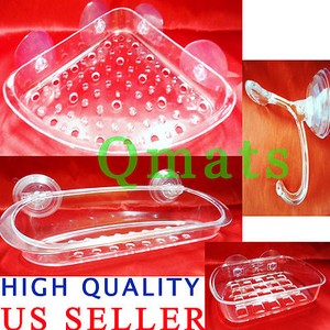 Bathroom Towel Racks on New Bathroom Soap Dish Holder Towel Hanger Corner Shower Rack Bath W