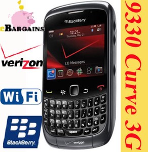 Iphonecontract Verizon on New Blackberry 9330 Curve 3g Phone Verizon No Contract   Ebay