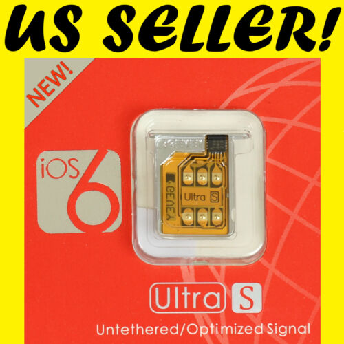NEW GEVEY ULTRA S ios 6.0 to UNLOCK ALL GSM iPHONE 4S SUPPORTS ios 5.1 - 6.0 in Cell Phones & Accessories, Phone Cards & SIM Cards, SIM Cards | eBay