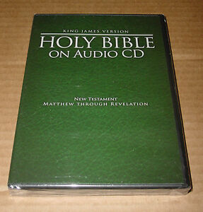 King James Version Holy Bible on MP3 audio CD(New Testament) Braun Media