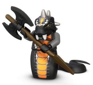 Ninjago Lego 9450 on New Lego Ninjago Skalidor Minifig 9450 Minifigure Figure Constrictai