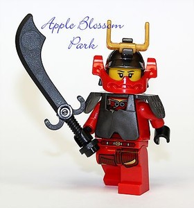 Lego Ninjago Samurairobot on New Lego Ninjago Red Samurai X Ninja Minifig   Nya Female Minifigure