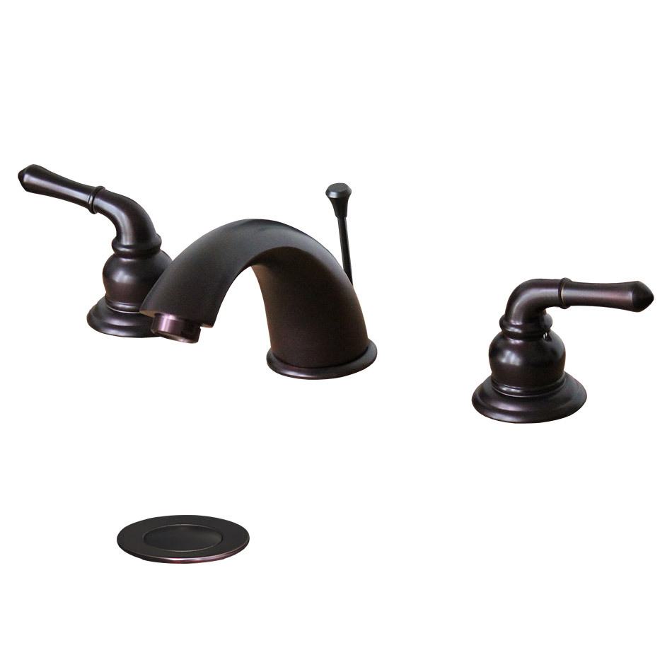 ... Rubbed Bronze Bathroom Faucets Widespread Oil Rubbed Bronze Bathroom