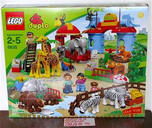Lego Duplo  City  on New Sealed Lego 5635 Duplo Lego Ville Big City Zoo Park Elephant Bear