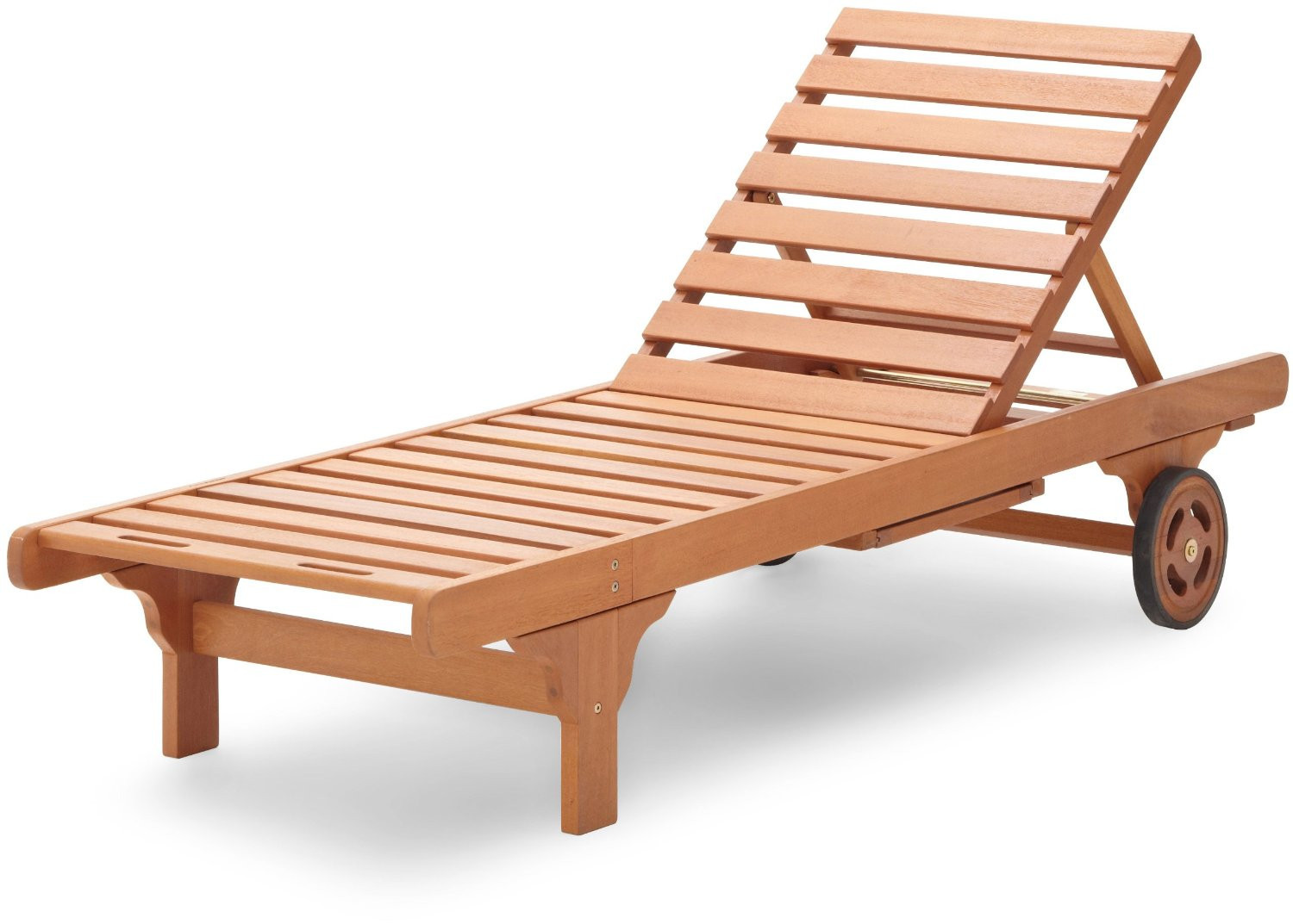 NEW STRATHWOOD OUTDOOR CHAISE CHAIR HARDWOOD LOUNGE KAPUR WOOD GARDEN 