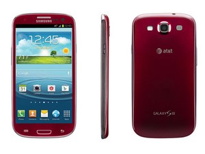 NEW Samsung Galaxy S III SGH-I747 16GB Pebble RED AT&T UNLOCKED 4G Smartphone