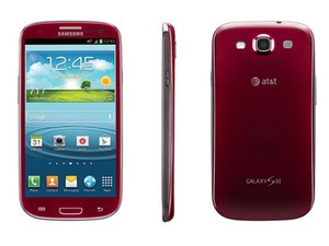 NEW Samsung Galaxy S III SGH-I747 16GB Pebble RED AT&T UNLOCKED 4G Smartphone