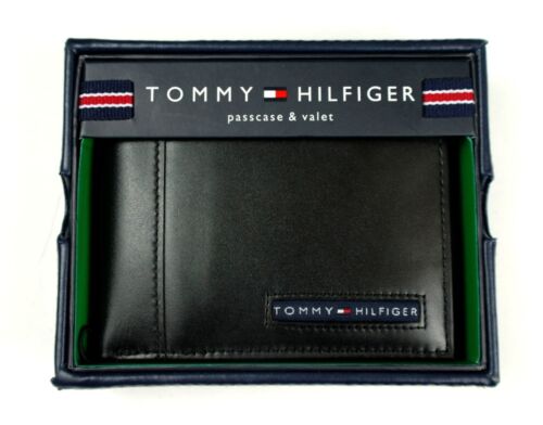 NEW TOMMY HILFIGER MEN'S PREMIUM LEATHER CREDIT CARD WALLET PASSCASE BILLFOLD in Clothing, Shoes & Accessories, Men's Accessories, Wallets | eBay