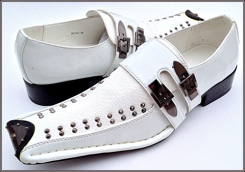 ... ITALIAN STYLE MENS DRESSCASUAL SHOES COLOR WHITE EXCELLENT QUALITY