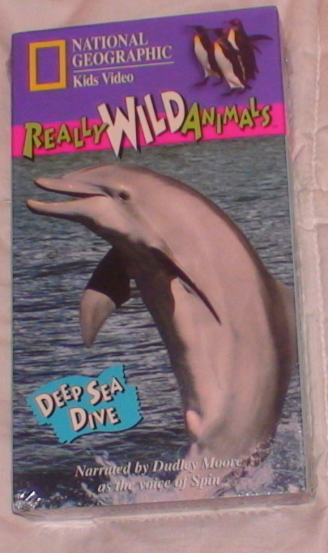 Nip 2 Really Wild Animals Vhs New Deep Sea Dive Safari On