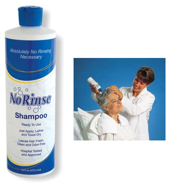 NORINSE HAIR SHAMPOO NO WATER NEEDED WATERLESS GREAT FOR BEDSIDE CARE 116 OZ. eBay