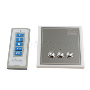 New 3 Gang Intelligent Remote Control Wall Light Switch eBay