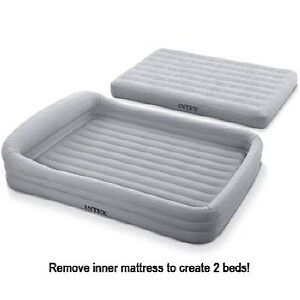 Intex   Mattress on New Intex Queen Raised Air Bed Airbed Mattress W  Pump   Ebay
