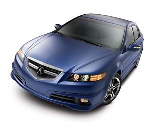 Acura News on New 2007 2008 Acura Tl Type S A Spec Body Kit Front Lip Under Spoiler