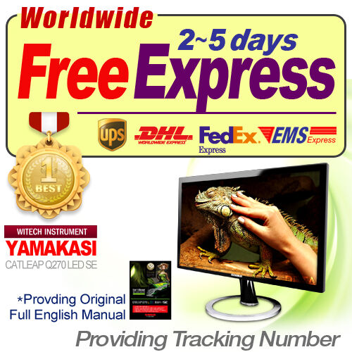 New YAMAKASI CATLEAP Q270 SE 27" LED 2560X1440 WQHD DVI-D Dual Computer Monitor in Computers/Tablets & Networking, Monitors, Projectors & Accs, Monitors | eBay