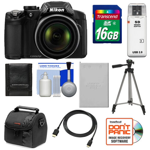 Nikon Coolpix P510 GPS Digital Camera Kit 16.1 MP Black USA in Cameras & Photo, Digital Cameras | eBay