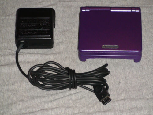 Nintendo Game Boy Advance SP MINT PURPLE AGS-101 CONSOLE! GBA in Video Games & Consoles, Video Game Consoles | eBay