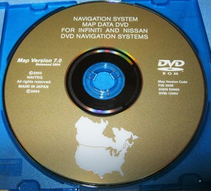 Nissan navigation system map data dvd europe #7